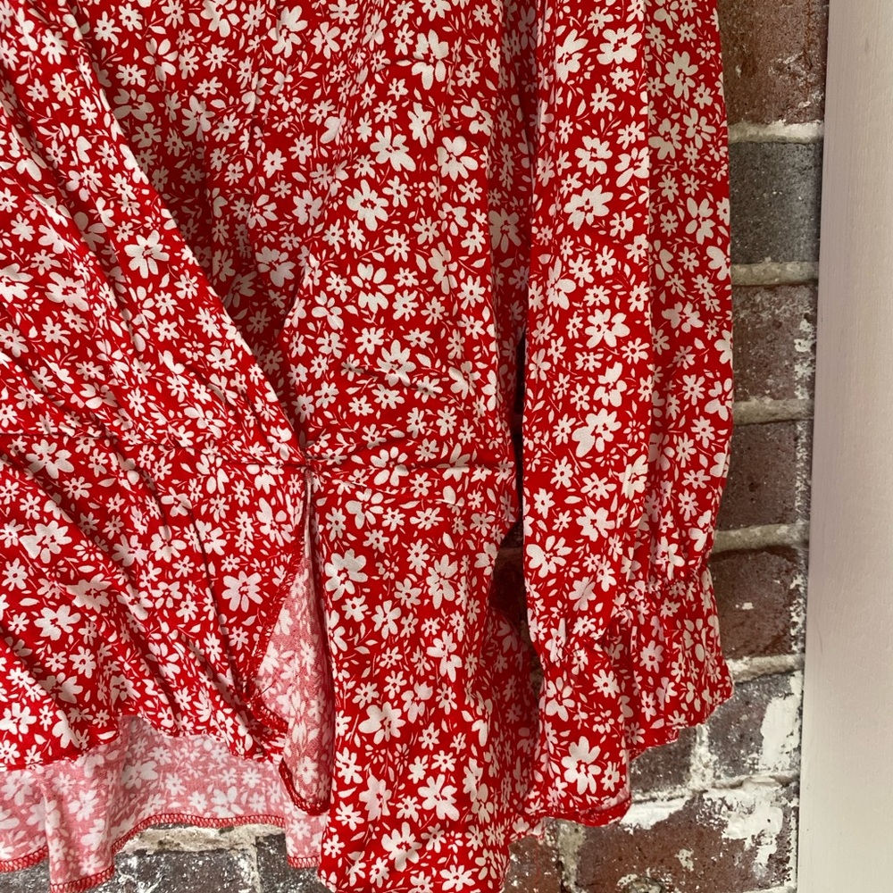 FLORAL TOP - Picture 4 of 5
